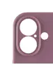 Чохол Silicone Case Full Camera Protective (AA) для Apple iPhone 16 (6.1") Ліловий / Lilac Pride