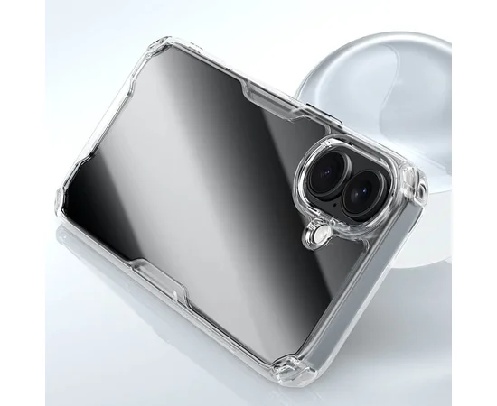 TPU чехол Nillkin Nature Pro Series для Apple iPhone 16 (6.1") Бесцветный (прозрачный)