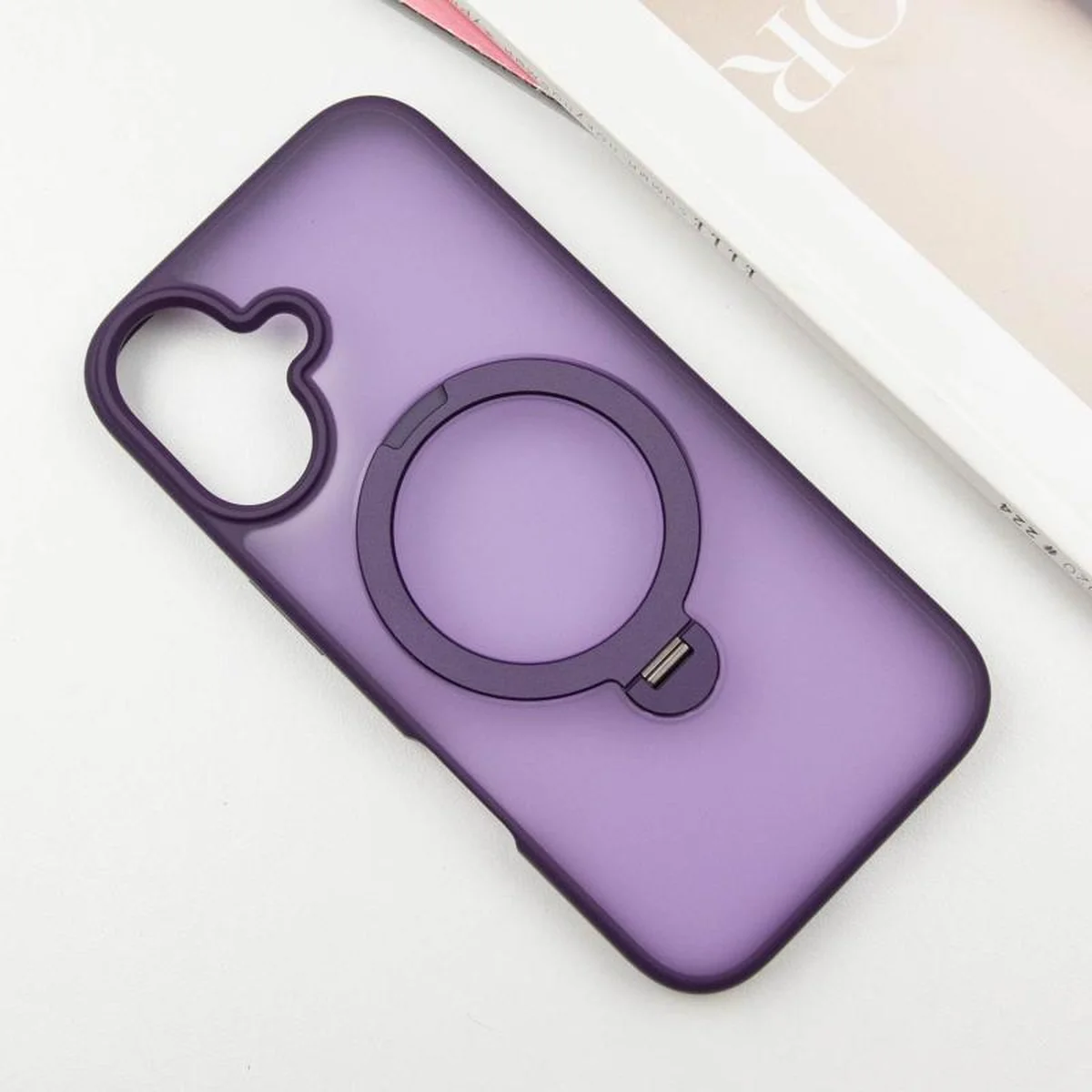 Чехол Ummi Colorful with MagSafe HQ Ring для Apple iPhone 16 (6.1") Purple