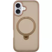 Чехол Ummi Colorful with MagSafe HQ Ring для Apple iPhone 16 (6.1") Rose Gold