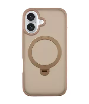 Чохол Ummi Colorful with MagSafe HQ Ring для Apple iPhone 16 (6.1") Rose Gold