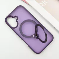 Чохол Ummi Colorful with MagSafe HQ Ring для Apple iPhone 16 (6.1") Purple