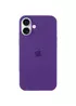 Чехол Silicone Case Full Protective (AA) для Apple iPhone 16 (6.1") Фиолетовый / Amethyst