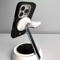 Чохол PC+Leather SGP with MagSafe для Apple iPhone 16 (6.1") Carbon