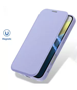 Чохол-книжка Dux Ducis Skin X Pro with MagSafe Apple iPhone 16 (6.1") Purple