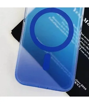Чохол TPU+PC Phantom with MagSafe для Apple iPhone 16 (6.1") Blue