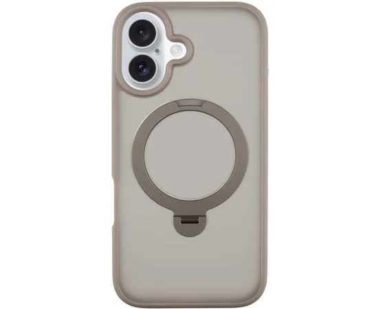 Чехол Ummi Colorful with MagSafe HQ Ring для Apple iPhone 16 (6.1") Grey