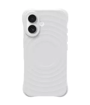 Чехол TPU Orbit with MagSafe для Apple iPhone 16 (6.1") White
