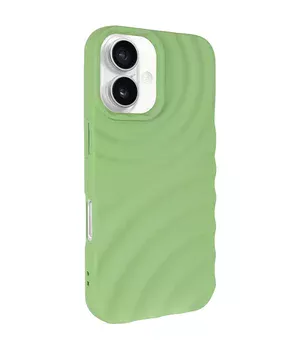 Чехол TPU MonoWave для Apple iPhone 16 (6.1") Light Green