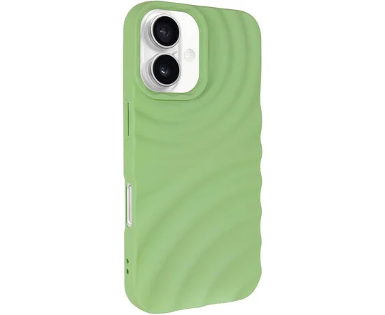 Чохол TPU MonoWave для Apple iPhone 16 (6.1") Light Green