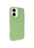 Чехол TPU MonoWave для Apple iPhone 16 (6.1") Light Green