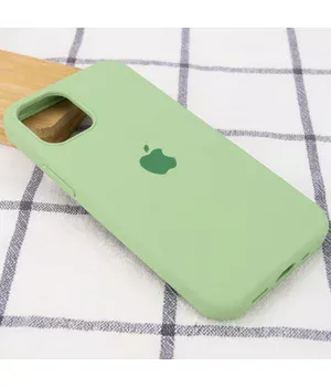 Чохол Silicone Case Full Protective (AA) для Apple iPhone 16 (6.1") М'ятний / Mint