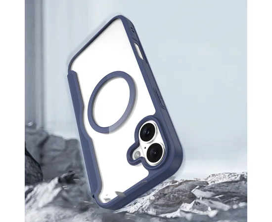 Чохол-книжка Dux Ducis Skin X Pro with MagSafe Apple iPhone 16 (6.1") Blue