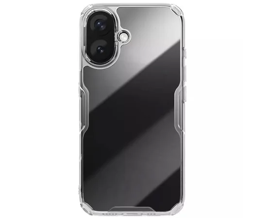 TPU чехол Nillkin Nature Pro Series для Apple iPhone 16 (6.1") Бесцветный (прозрачный)