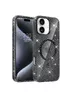 Чехол TPU Eclipse Sparkle (MagFit) для Apple iPhone 16 (6.1") Black
