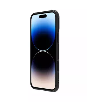 Карбоновая накладка Nillkin CamShield Pro Magnetic для Apple iPhone 16 (6.1") Black
