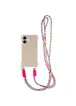 Чохол TPU CrossBody with straps для Apple iPhone 16 (6.1") Antique White