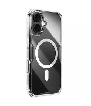TPU чехол Nillkin Nature Pro Magnetic для Apple iPhone 16 (6.1") Бесцветный (прозрачный) TPU чехол Nillkin Nature Pro Magnetic для Apple iPhone 16 (6.1") Бесцветный (прозрачный)