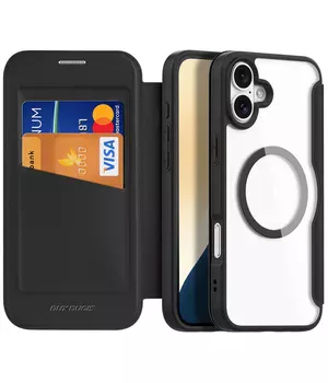 Чохол-книжка Dux Ducis Skin X Pro with MagSafe для Apple iPhone 16 (6.1") Black