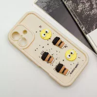Чехол TPU Toys Case для Apple iPhone 16 (6.1") Sand / Always Happy