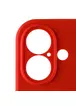 Чехол Silicone Case Full Camera Protective (AA) для Apple iPhone 16 (6.1") Красный / Red