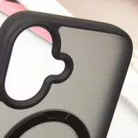 Чехол Ummi Colorful with MagSafe HQ Ring для Apple iPhone 16 (6.1") Black