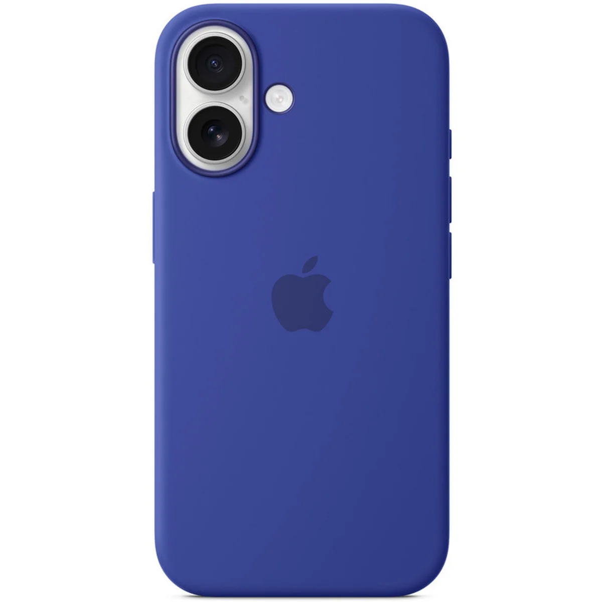 Чохол Silicone case (AAA) with Magsafe and Animation (button) для Apple iPhone 16 (6.1") Ultramarine