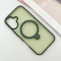 Чохол Ummi Colorful with MagSafe HQ Ring для Apple iPhone 16 (6.1") Green