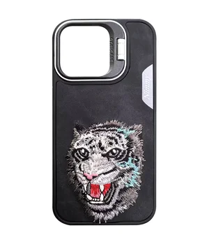 TPU+PC чохол Friends для Apple iPhone 16 (6.1") Black Tiger