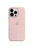 Чохол Silicone Case Full Protective (AA) Apple iPhone 16 (6.1") Рожевий / Chalk Pink