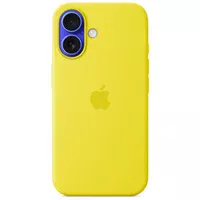 Чохол Silicone case (AAA) full with Magsafe and Animation для Apple iPhone 16 (6.1") Star Fruit
