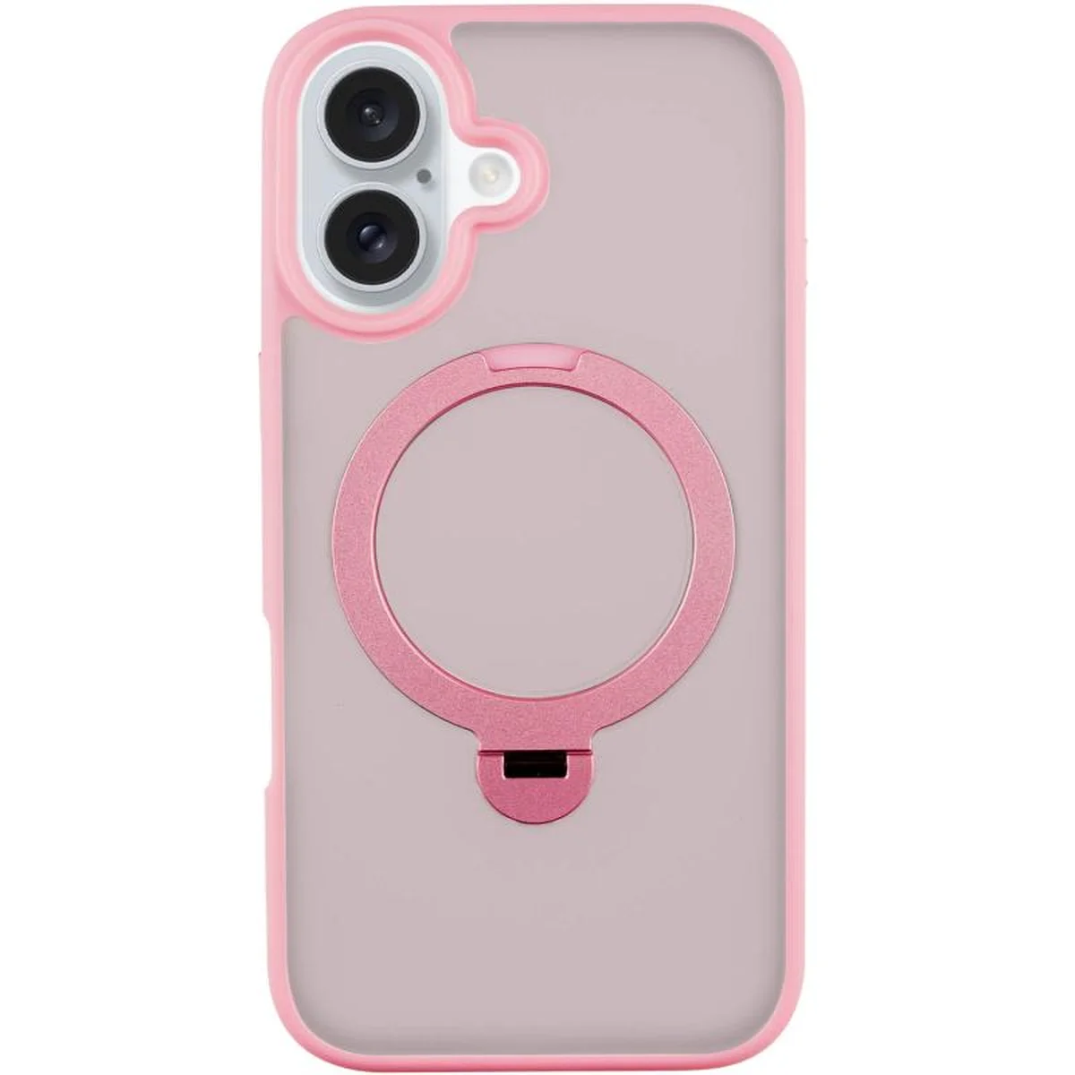 Чехол Ummi Colorful with MagSafe HQ Ring для Apple iPhone 16 (6.1") Pink