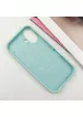 Чохол Silicone Case Full Protective (AA) для Apple iPhone 16 (6.1") Бірюзовий / Turquoise