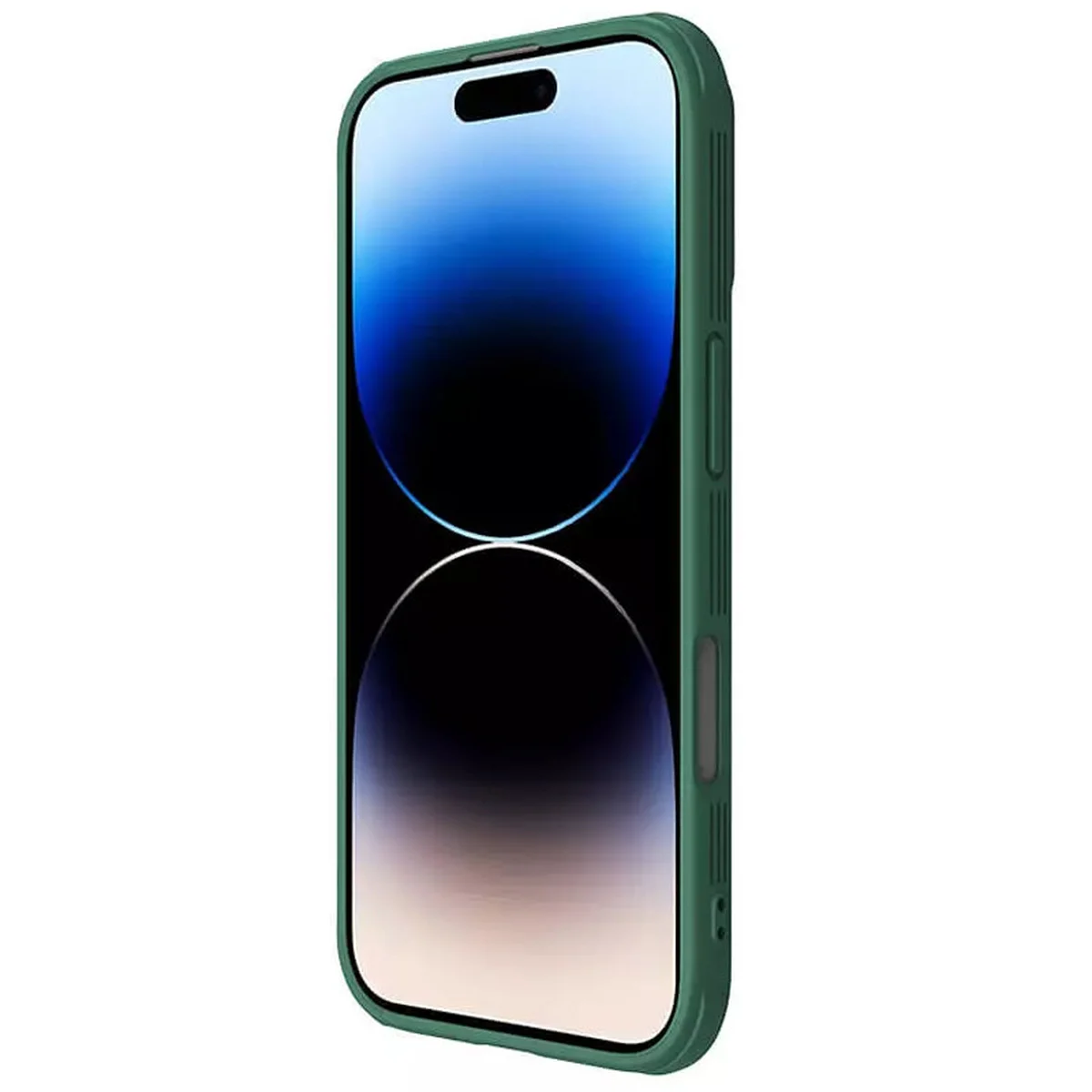 Карбонова накладка Nillkin CamShield Pro для Apple iPhone 16 (6.1") Deep Green