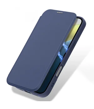 Чехол-книжка Dux Ducis Skin X Pro with MagSafe для Apple iPhone 16 (6.1") Blue