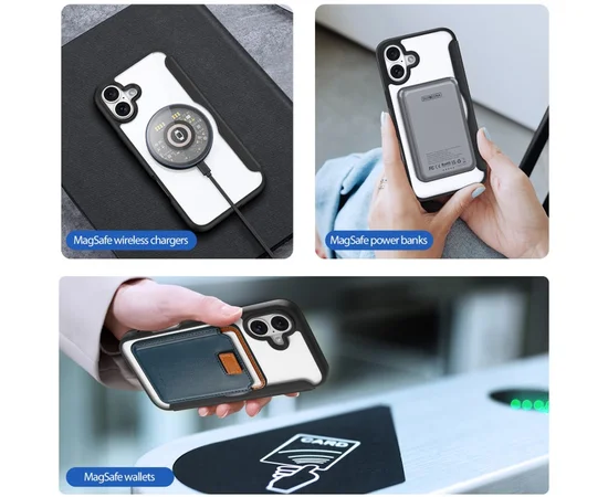 Чохол-книжка Dux Ducis Skin X Pro with MagSafe для Apple iPhone 16 (6.1") Black