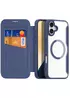 Чохол-книжка Dux Ducis Skin X Pro with MagSafe Apple iPhone 16 (6.1") Blue