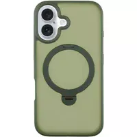Чохол Ummi Colorful with MagSafe HQ Ring для Apple iPhone 16 (6.1") Green