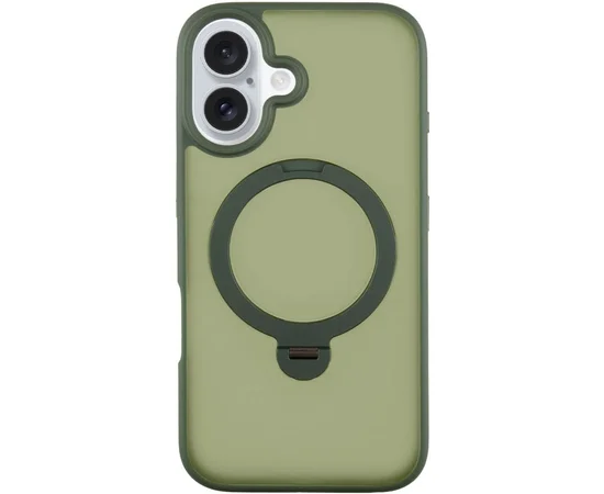 Чохол Ummi Colorful with MagSafe HQ Ring для Apple iPhone 16 (6.1") Green