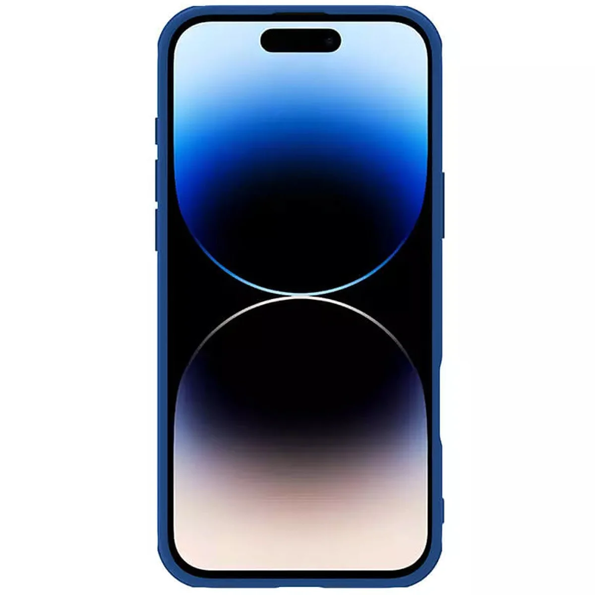Карбонова накладка Nillkin CamShield Pro Magnetic для Apple iPhone 16 (6.1") Blue