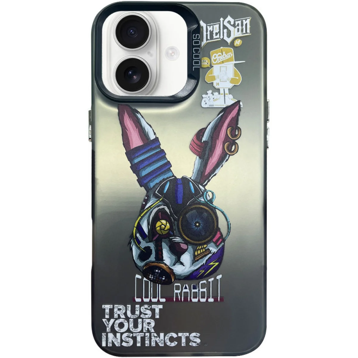 Чехол TPU+PC So Cool для Apple iPhone 16 (6.1") Cool Rabbit