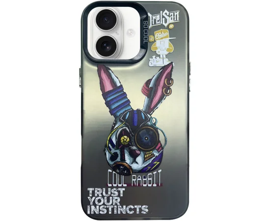 Чохол TPU+PC So Cool для Apple iPhone 16 (6.1") Cool Rabbit
