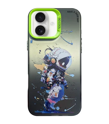 Чехол TPU+PC So Cool для Apple iPhone 16 (6.1") Astronaut