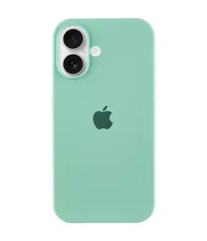Чохол Silicone Case Full Protective (AA) для Apple iPhone 16 (6.1") Бірюзовий / Turquoise