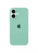 Чохол Silicone Case Full Protective (AA) для Apple iPhone 16 (6.1") Бірюзовий / Turquoise