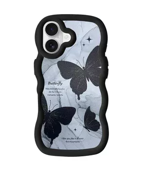 Чохол TPU Cloudy Pictures для Apple iPhone 16 (6.1") Butterflies