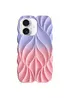 TPU чехол Leaf для Apple iPhone 16 (6.1") Lilac / Pink