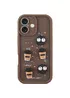 Чехол TPU Toys Case для Apple iPhone 16 (6.1") Brown / Always Happy
