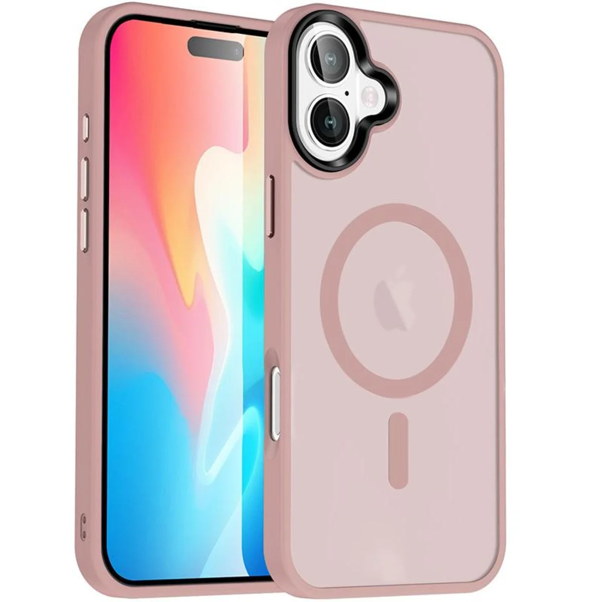 Чехол Ummi Colorful with MagSafe для Apple iPhone 16 (6.1") Розовый / Pink