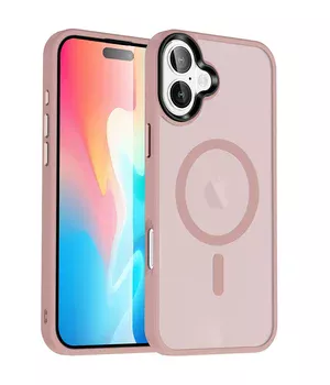 Чохол Ummi Colorful with MagSafe для Apple iPhone 16 (6.1") Рожевий / Pink